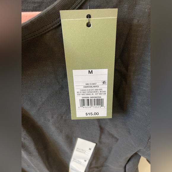 Goodfellow & Co Men's Gray Henley Shirt - Picture 3 of 5